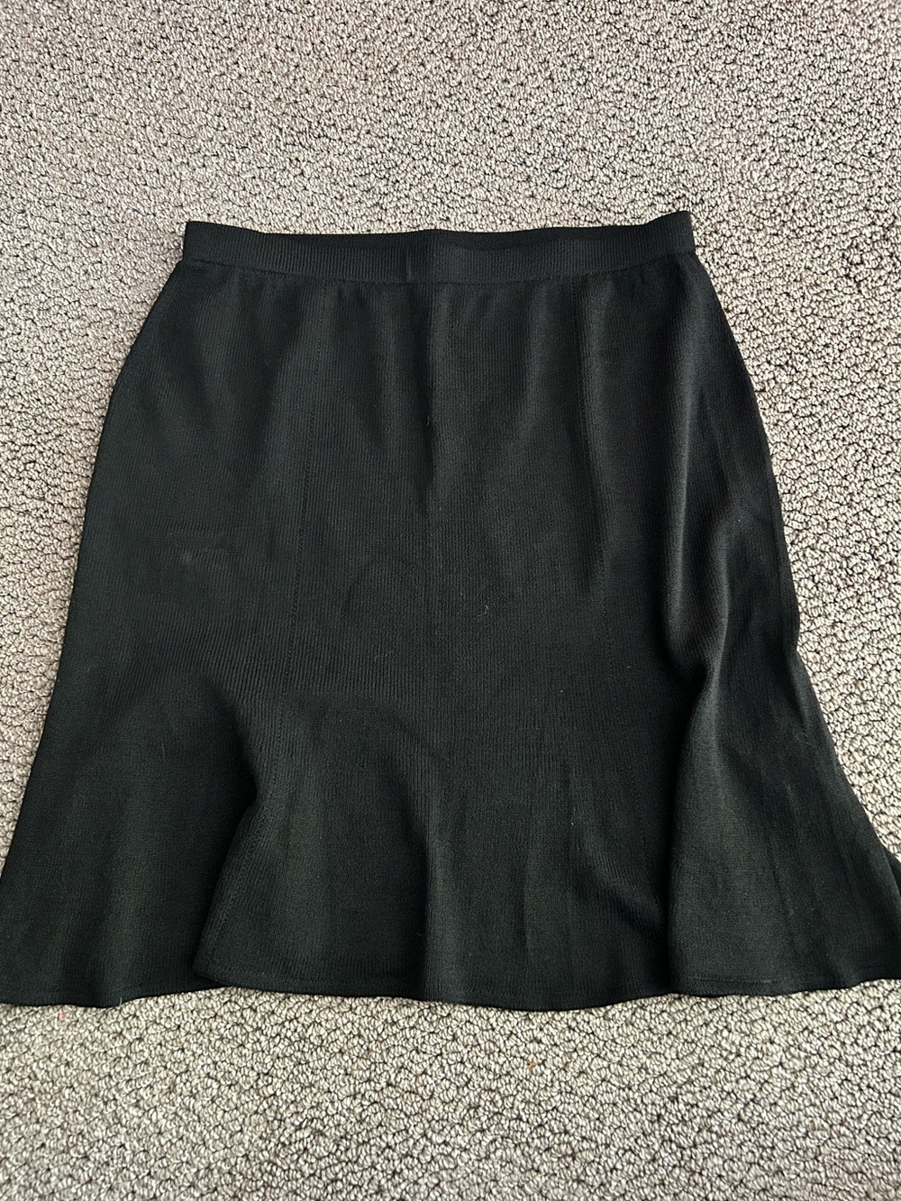 St. John Caviar Midi Skirt